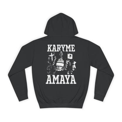 Karyme Amaya Vintage Blackout Premium Hoodie