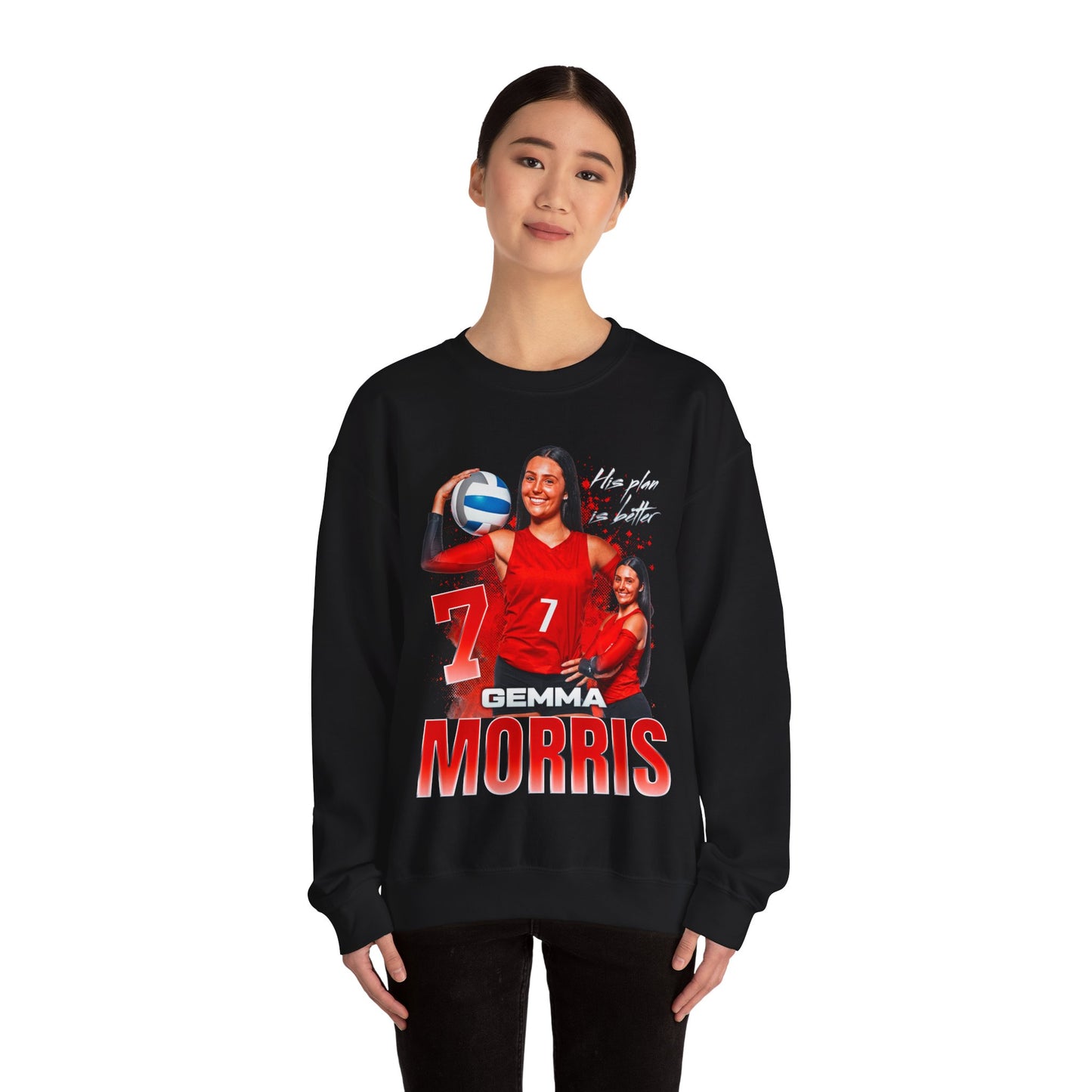 Gemma Morris Featured Quote Crewneck Sweatshirt