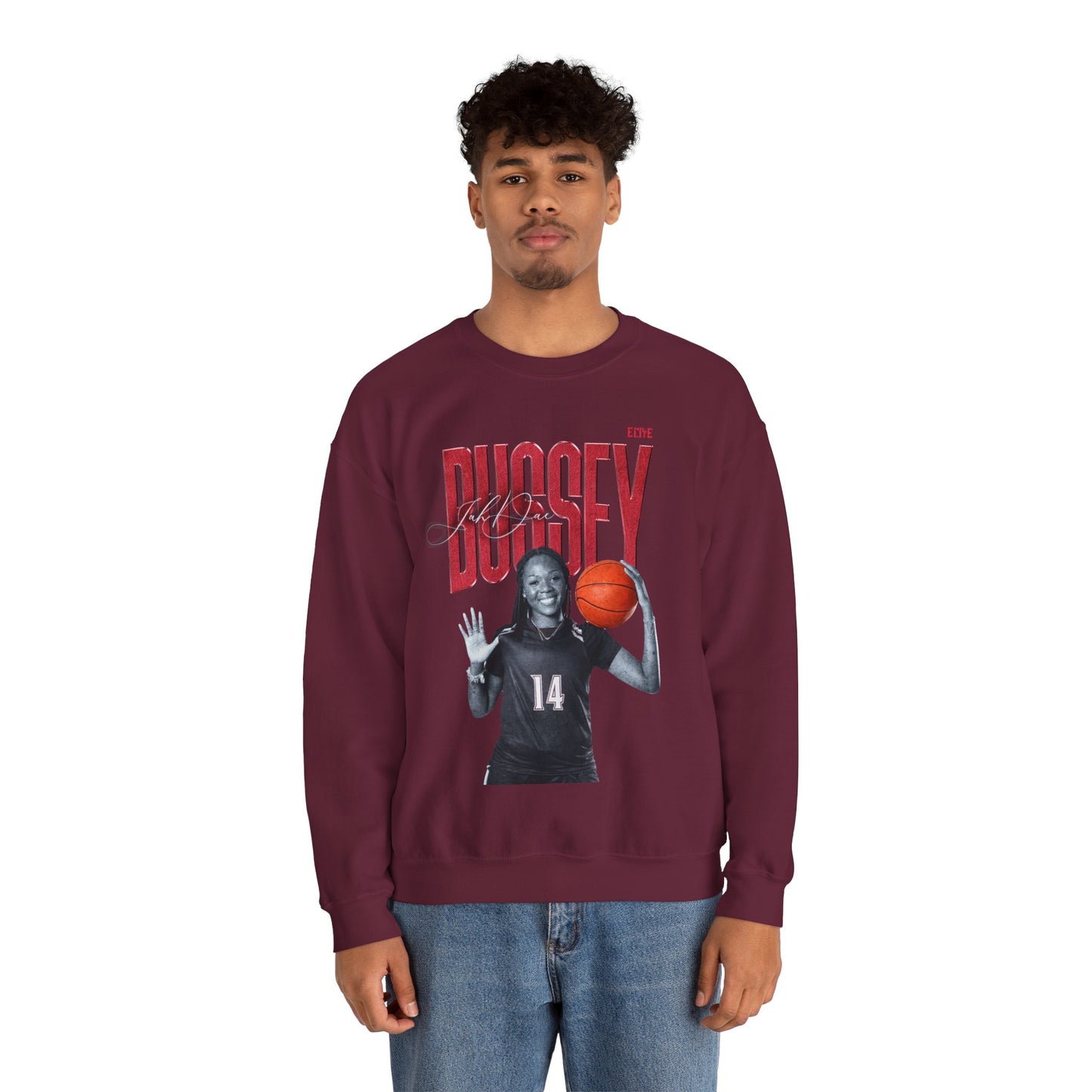Jah'Dae Bussey Faded Glory Crewneck Sweatshirt