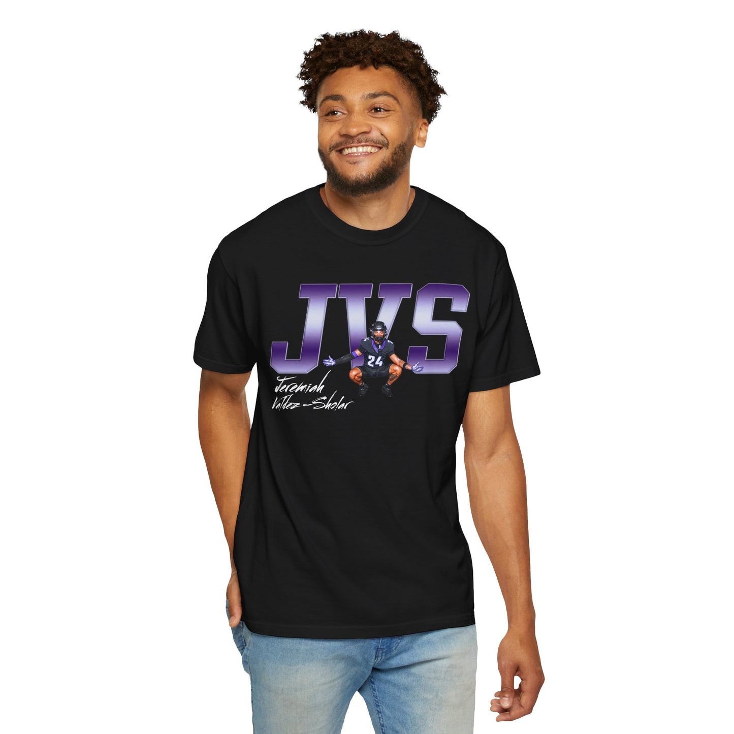 Jeremiah Valdez-Sholar Big Initials Premium Tee