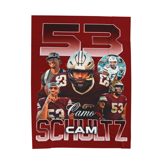 Cam Schultz 60"-80" Plush Blanket