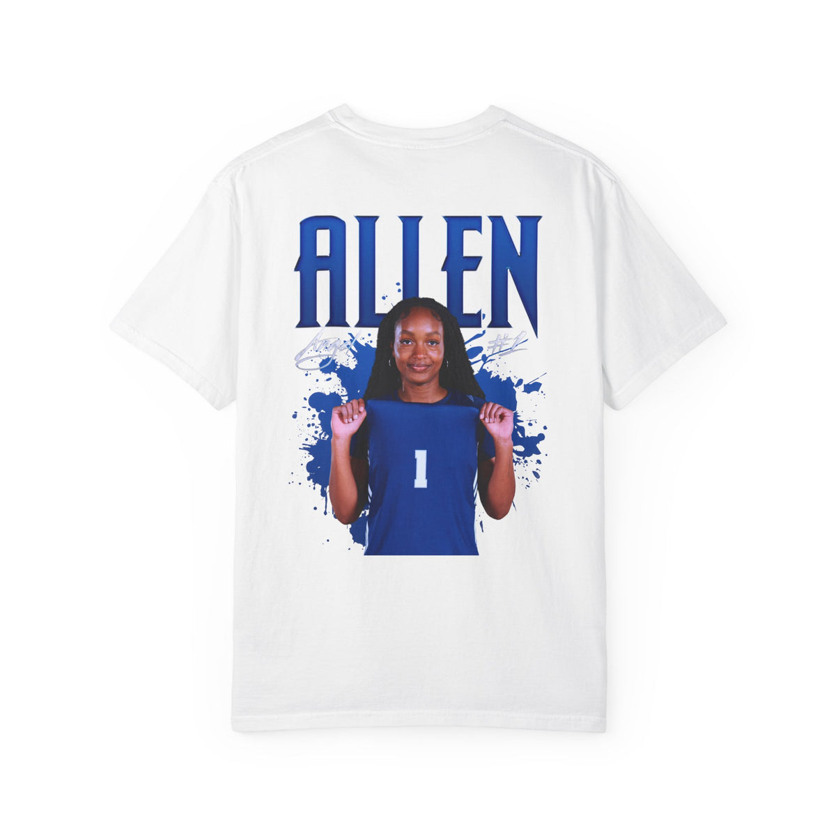 Angel Allen Logo Front & Back Premium Tee