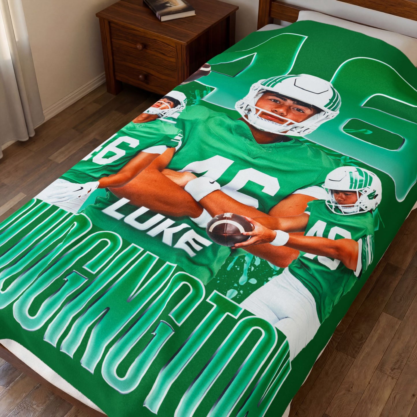 Luke Crudgington 60"-80" Plush Blanket