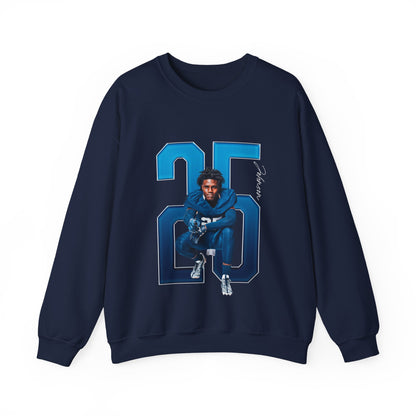 Jakari Johnson Player Icon Number Crewneck Sweatshirt