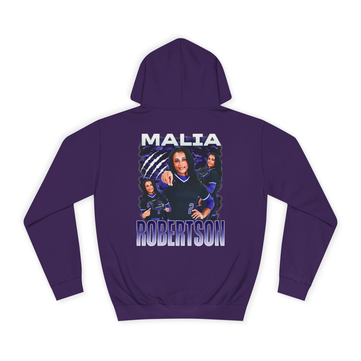 Malia Robertson White & Combo Colored Premium Hoodie