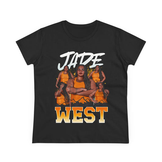 Jade West Colored & White Combo Women's Tee