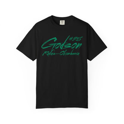 Godson Rufus-Okomhanru Cursive Name & Number Premium Tee