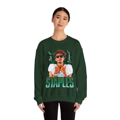 Berell Staples Featured Quote Crewneck Sweatshirt