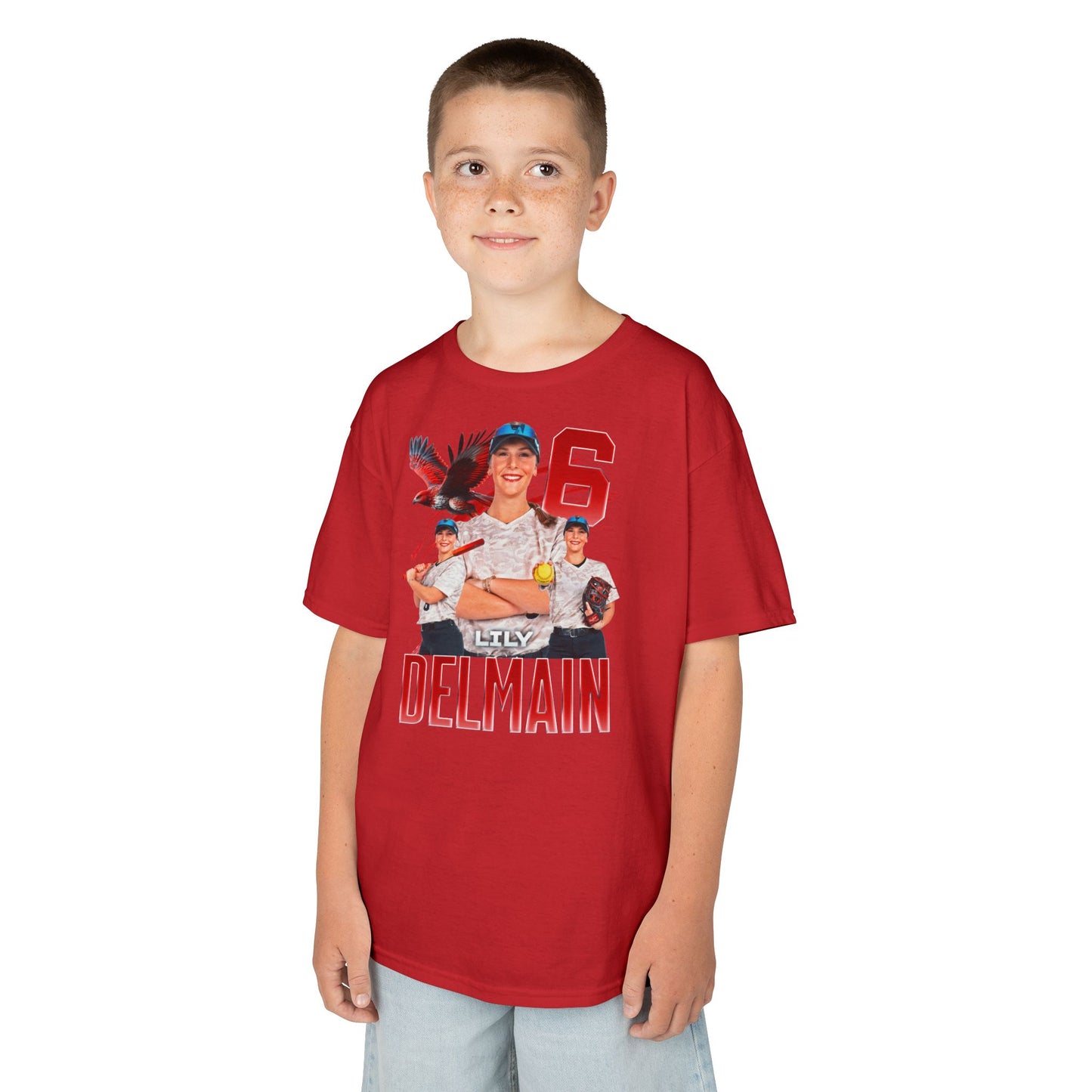 Lily Delmain Team Mascot Kids Tee