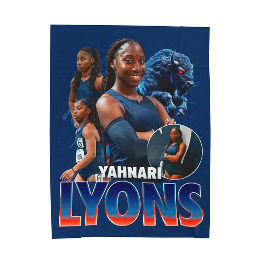 Yahnari Lyons Team Mascot 60"-80" Plush Blanket