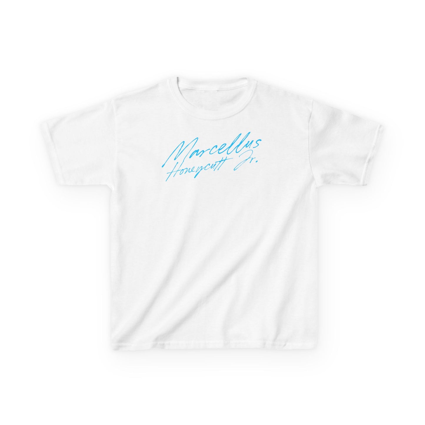Marcellus Honeycutt Jr. Cursive Kids Tee