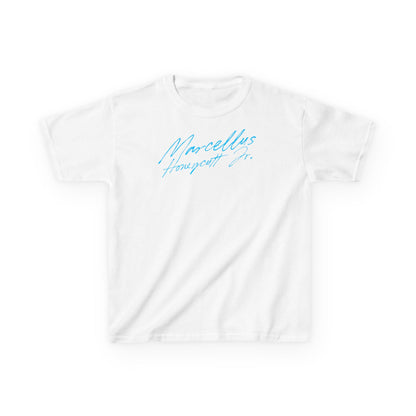 Marcellus Honeycutt Jr. Cursive Kids Tee