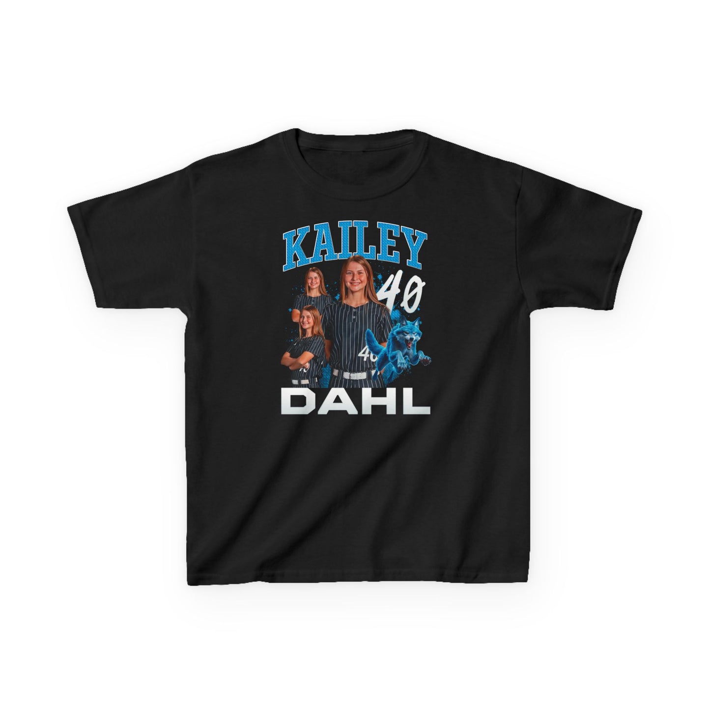 Kailey Dahl First Name Highlight Kids Tee