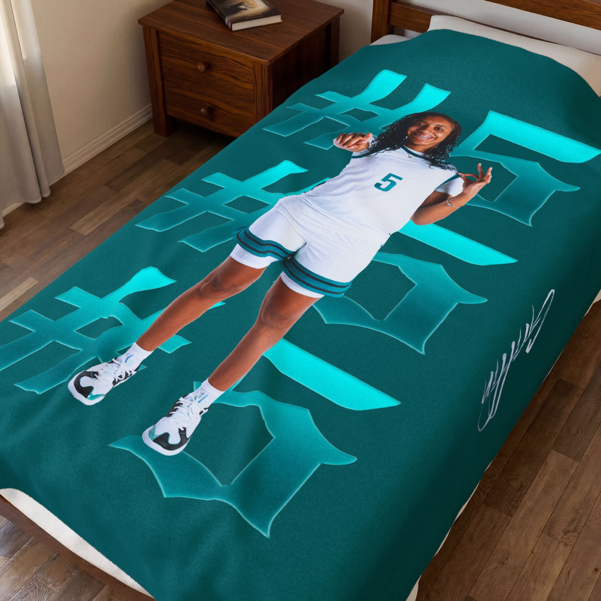 Ar'Nayshia Griffin 60"-80" Plush Blanket