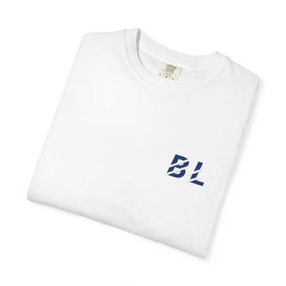 Blu Ledbetter Logo Front & Back Premium Tee