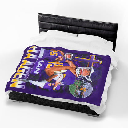 Ian Haagen 60"-80" Plush Blanket