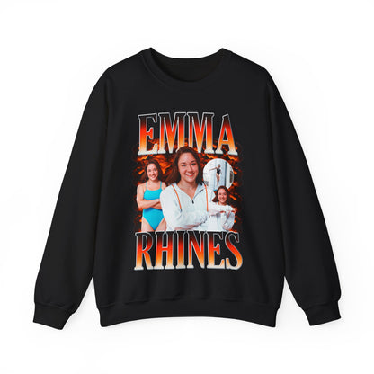 Emma Rhines Hombre Combo Crewneck Sweatshirt