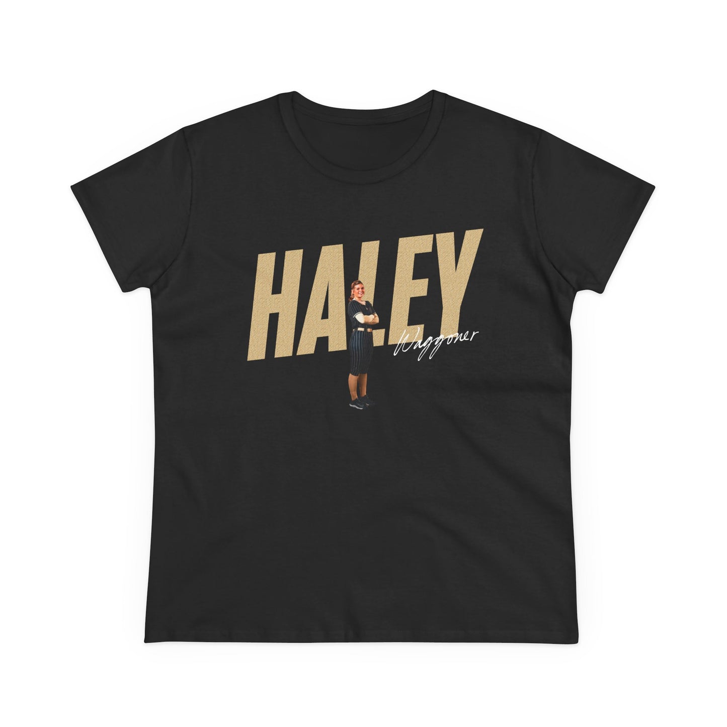 Haley Waggoner Cursive Combo Women's Tee