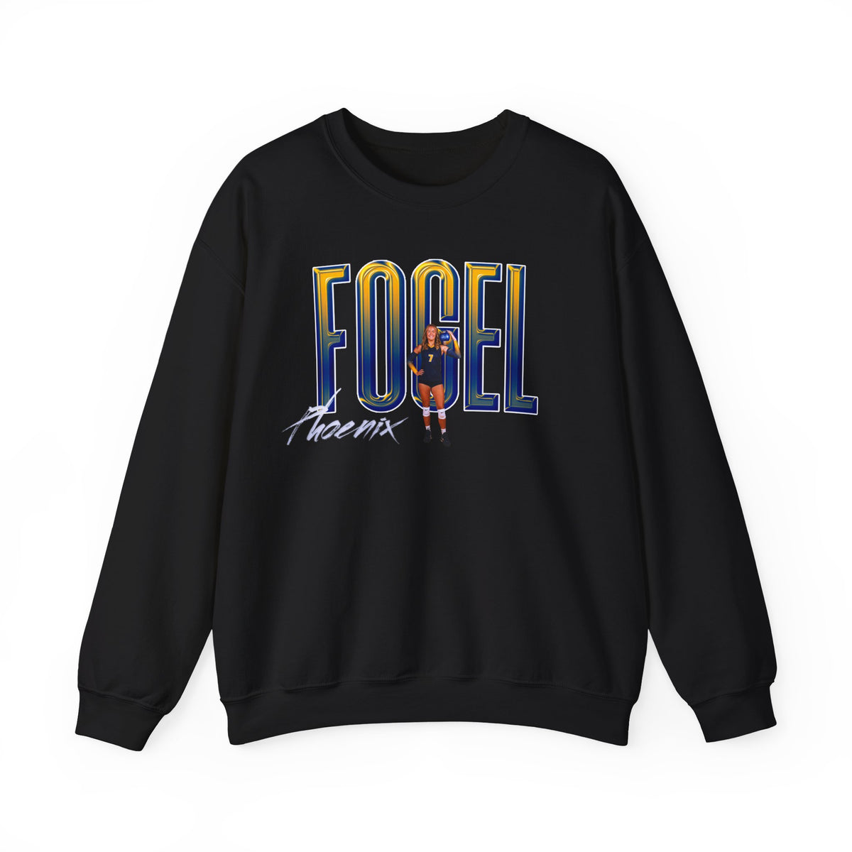 Phoenix Fogel Big Last Name Crewneck Sweatshirt