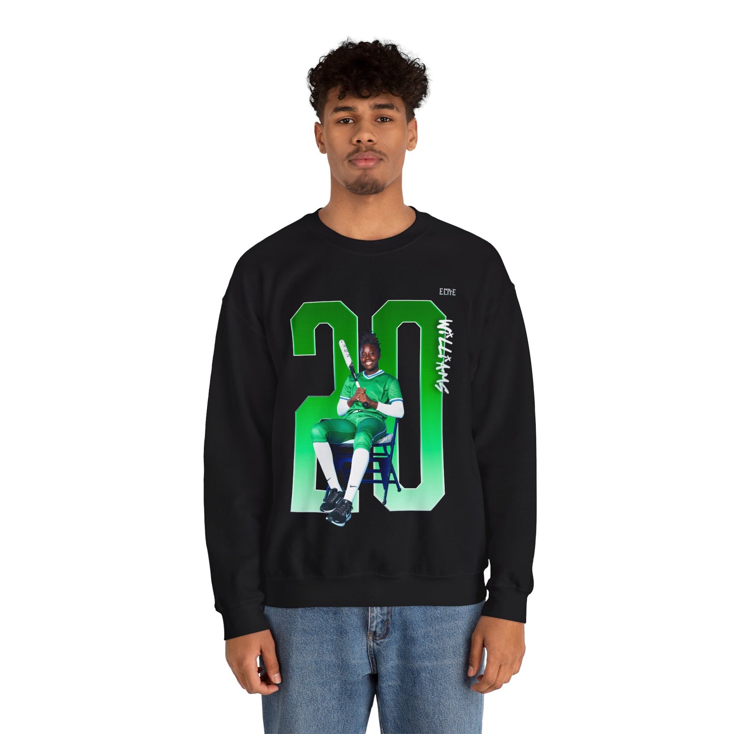 K'Mari Williams Player Icon Number Crewneck Sweatshirt