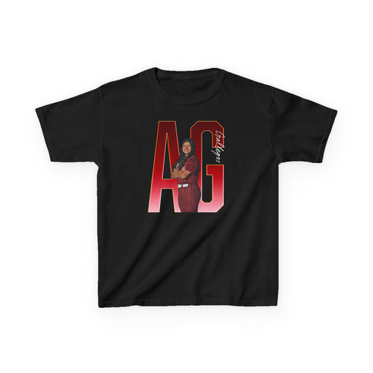 Audrey Gallegos Player Icon Initials Kids Tee