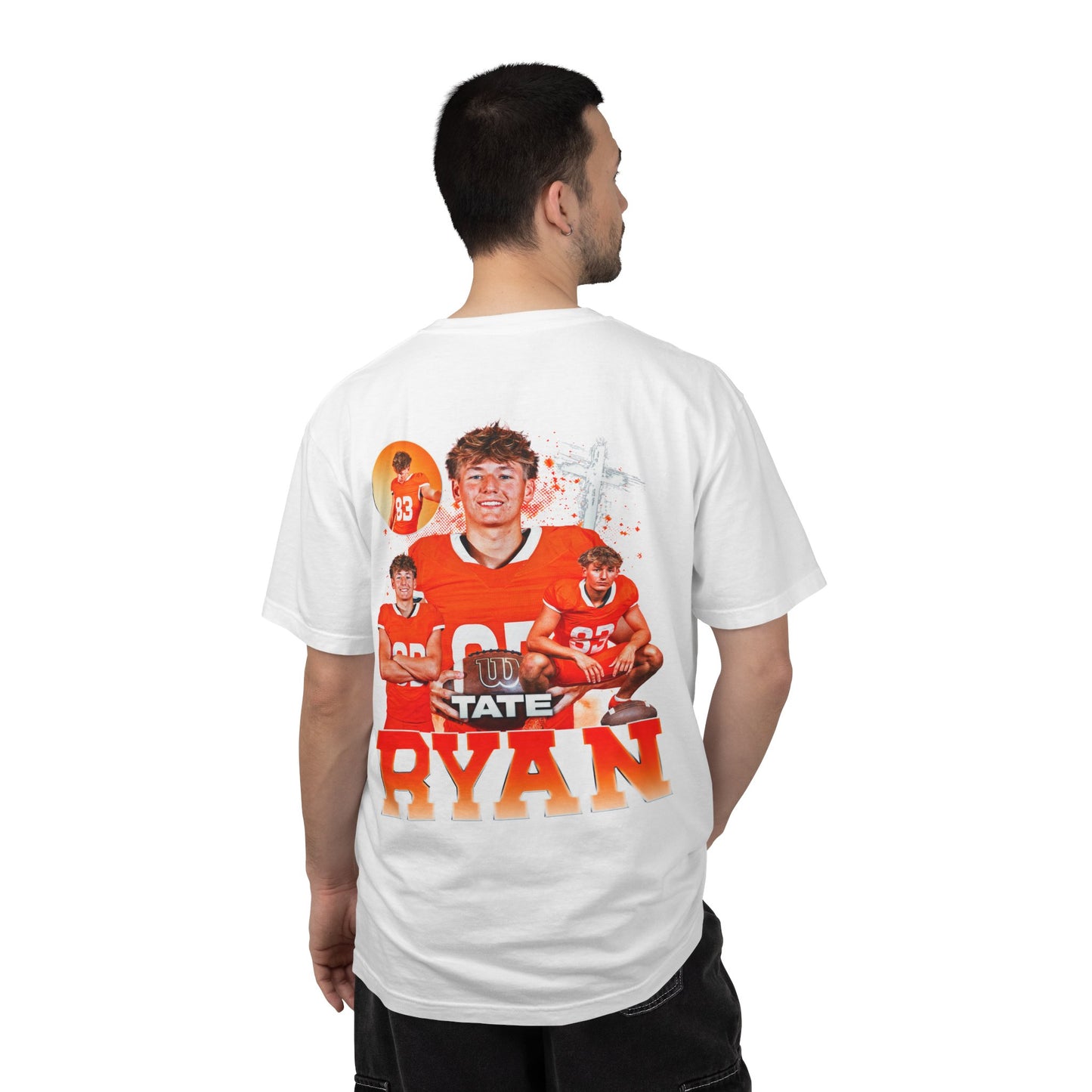 Tate Ryan Logo Front & Back Premium Tee