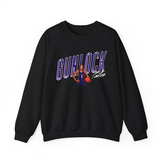 Paeten Gunlock Cursive Combo Colored Crewneck Sweatshirt
