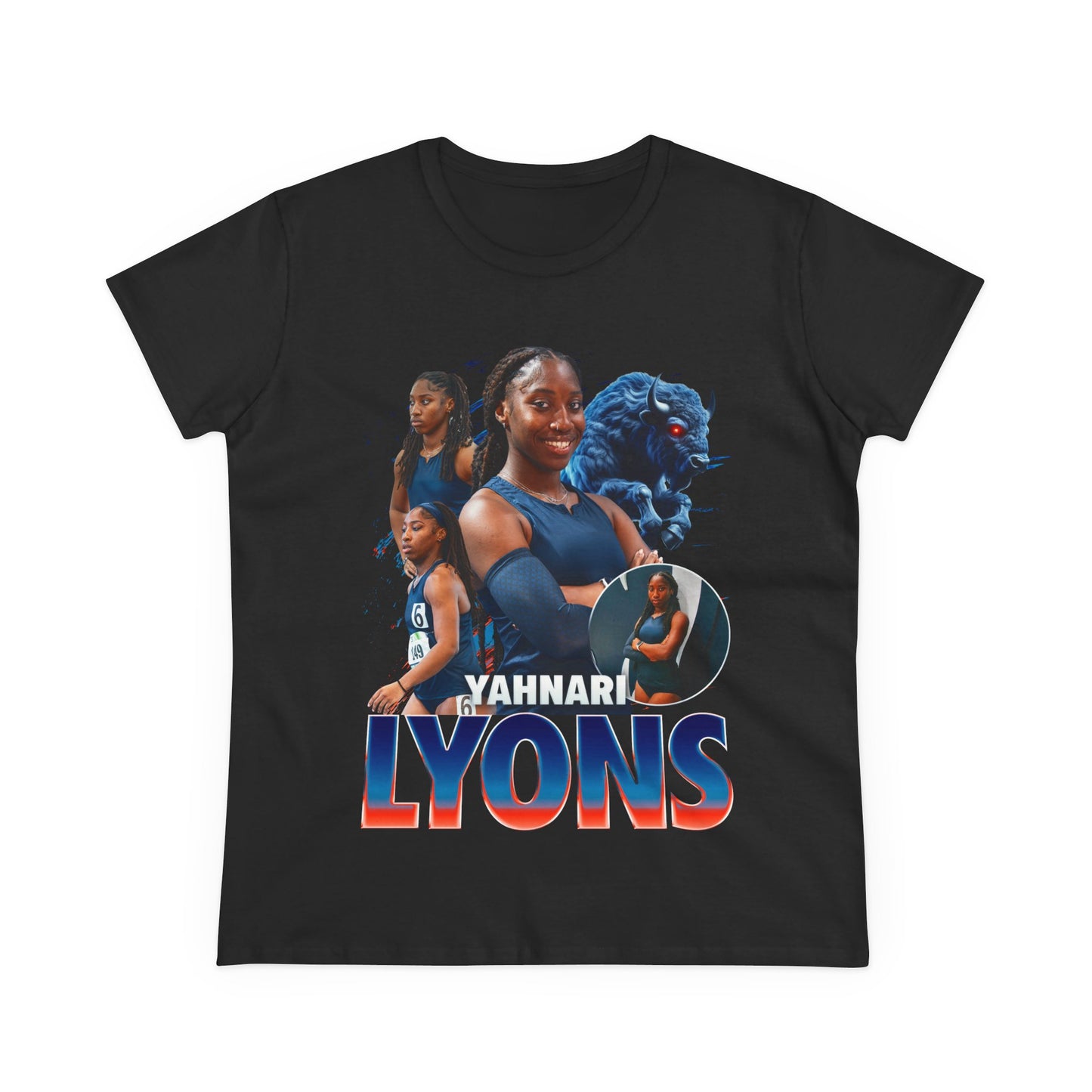 Yahnari Lyons Team Mascot Women's Tee