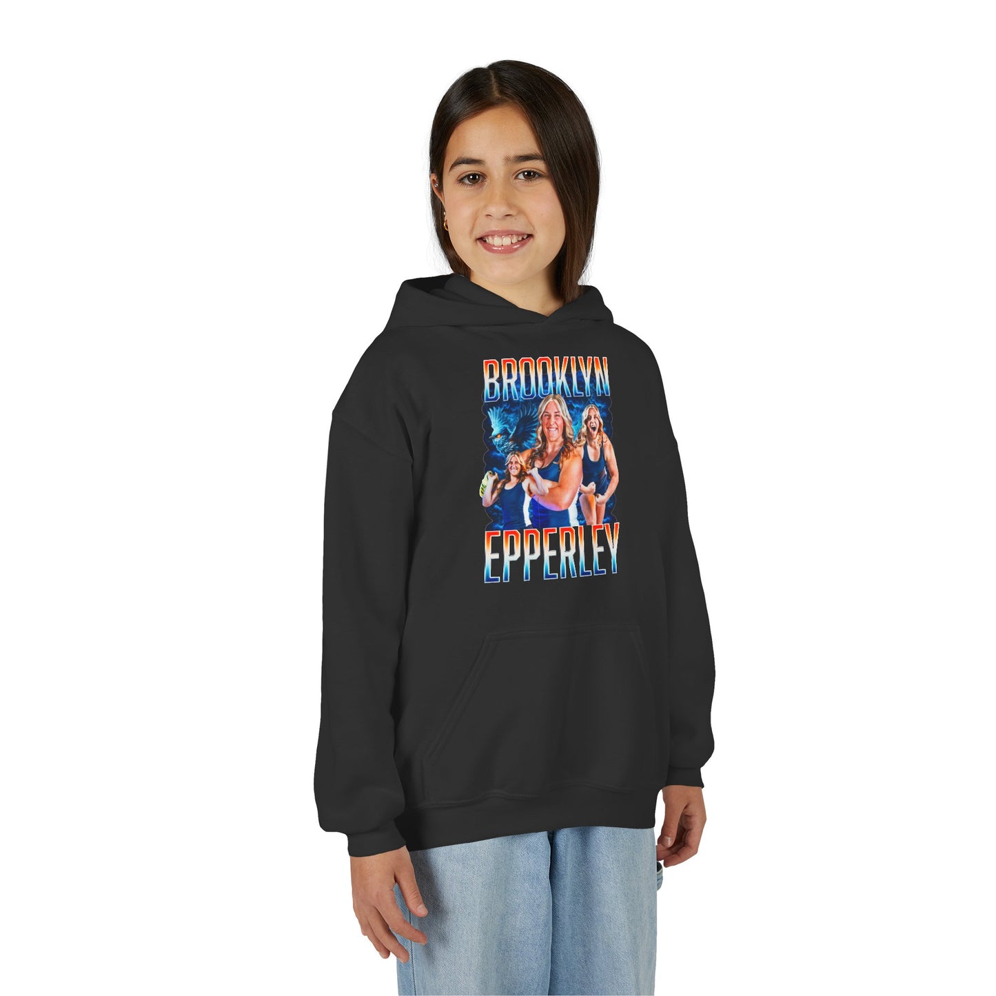 Brooklyn Epperley Lightning Storm Kids Hoodie