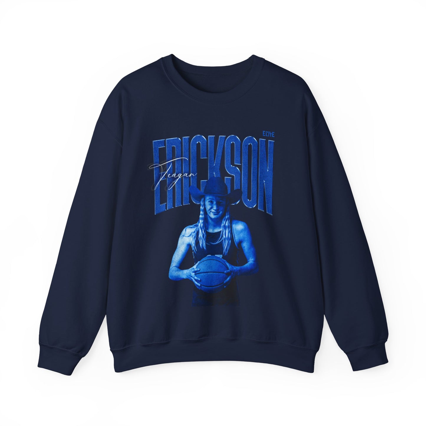 Teagan Erickson Faded Glory Crewneck Sweatshirt