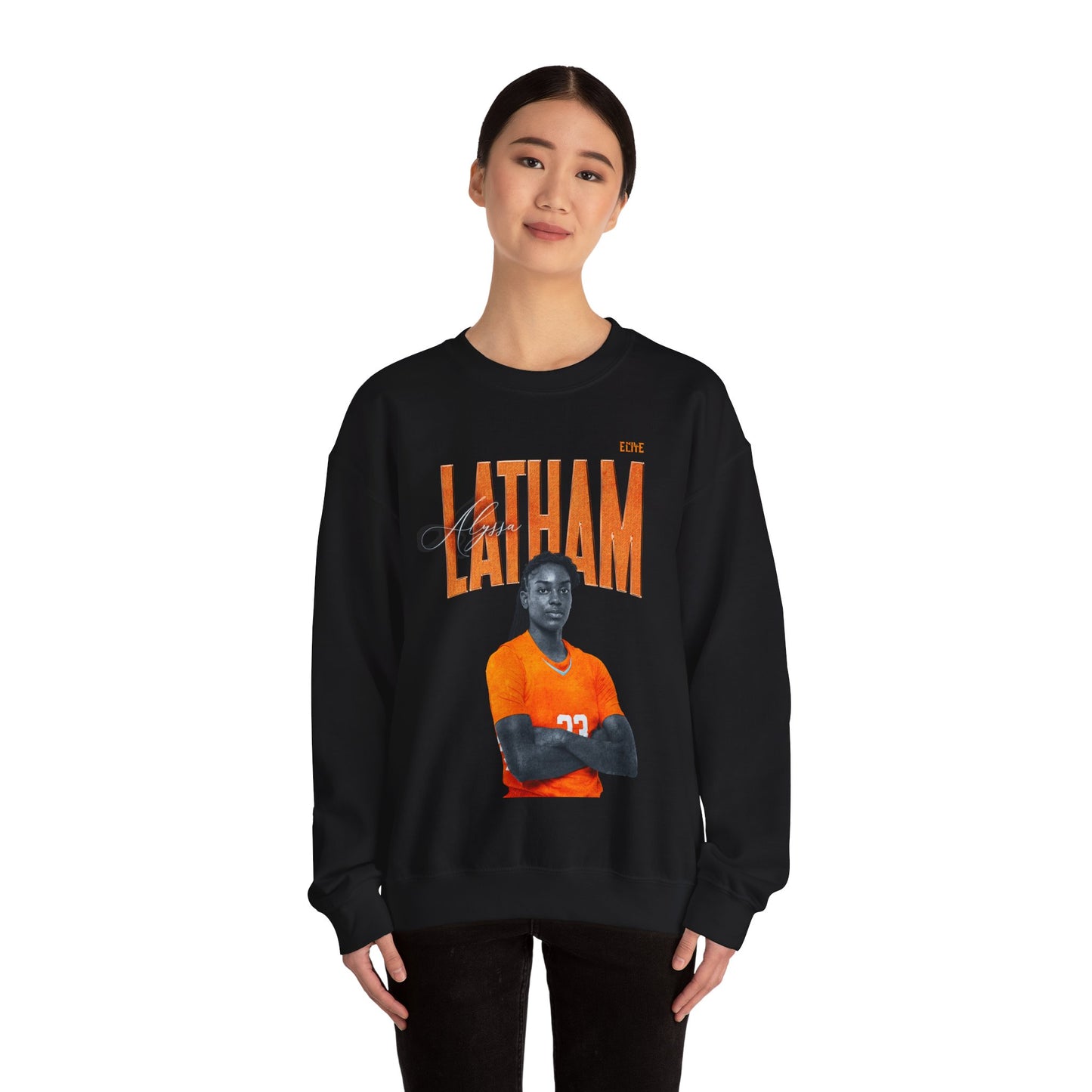 Alyssa Latham Faded Glory Crewneck Sweatshirt