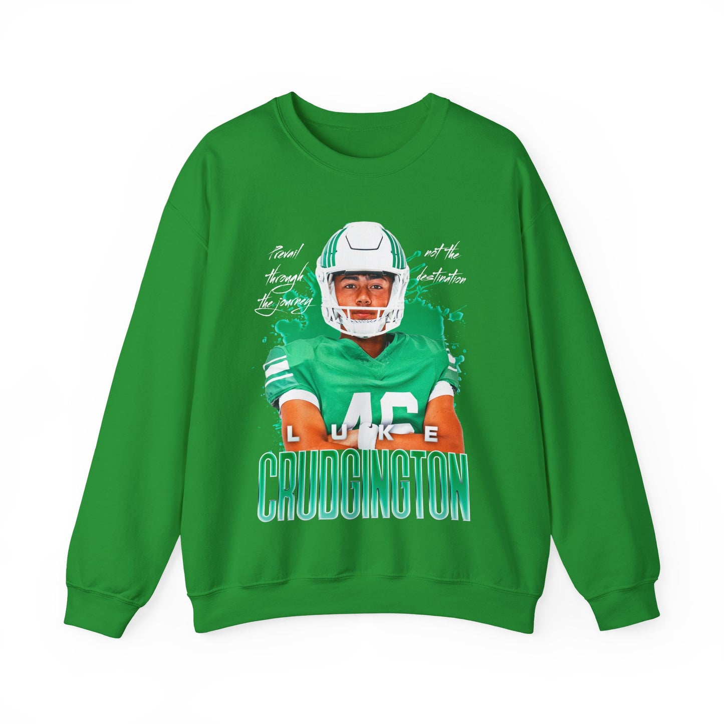 Luke Crudgington Featured Quote Crewneck Sweatshirt