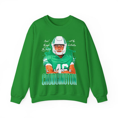 Luke Crudgington Featured Quote Crewneck Sweatshirt