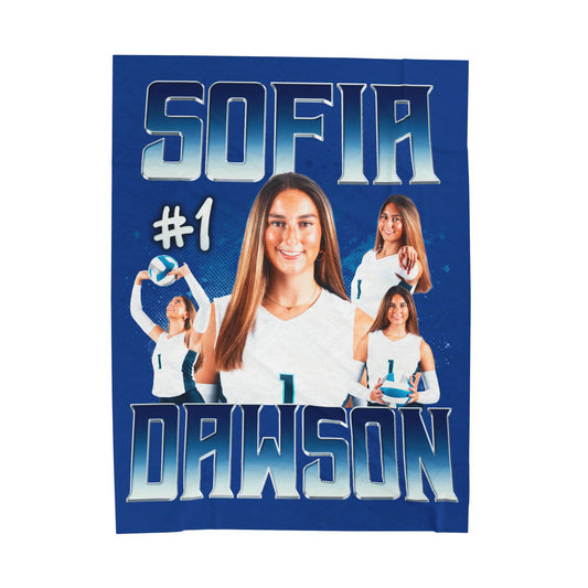 Sofia Dawson 60"-80" Plush Blanket
