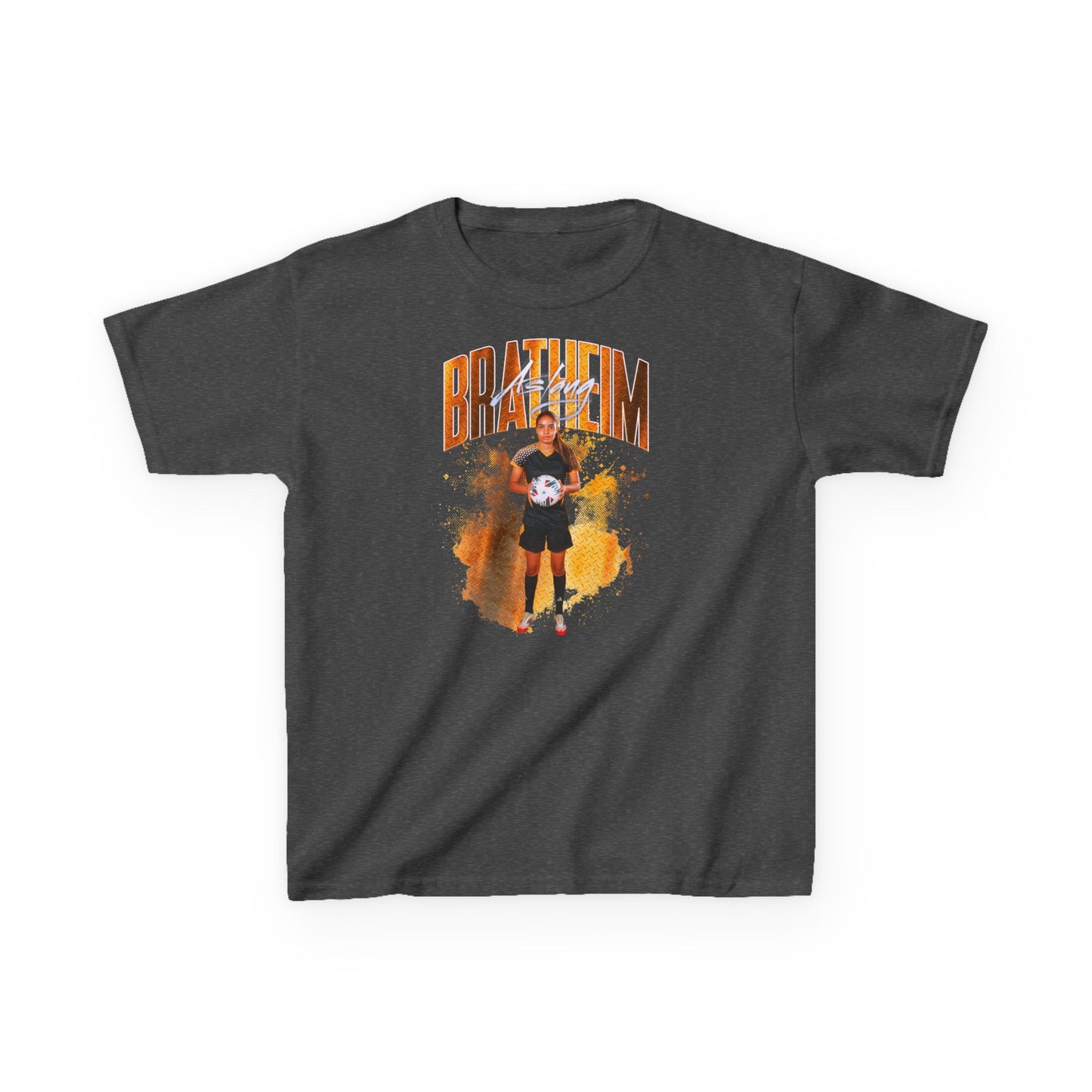 Aslaug Bratheim Big Last Name Kids Tee