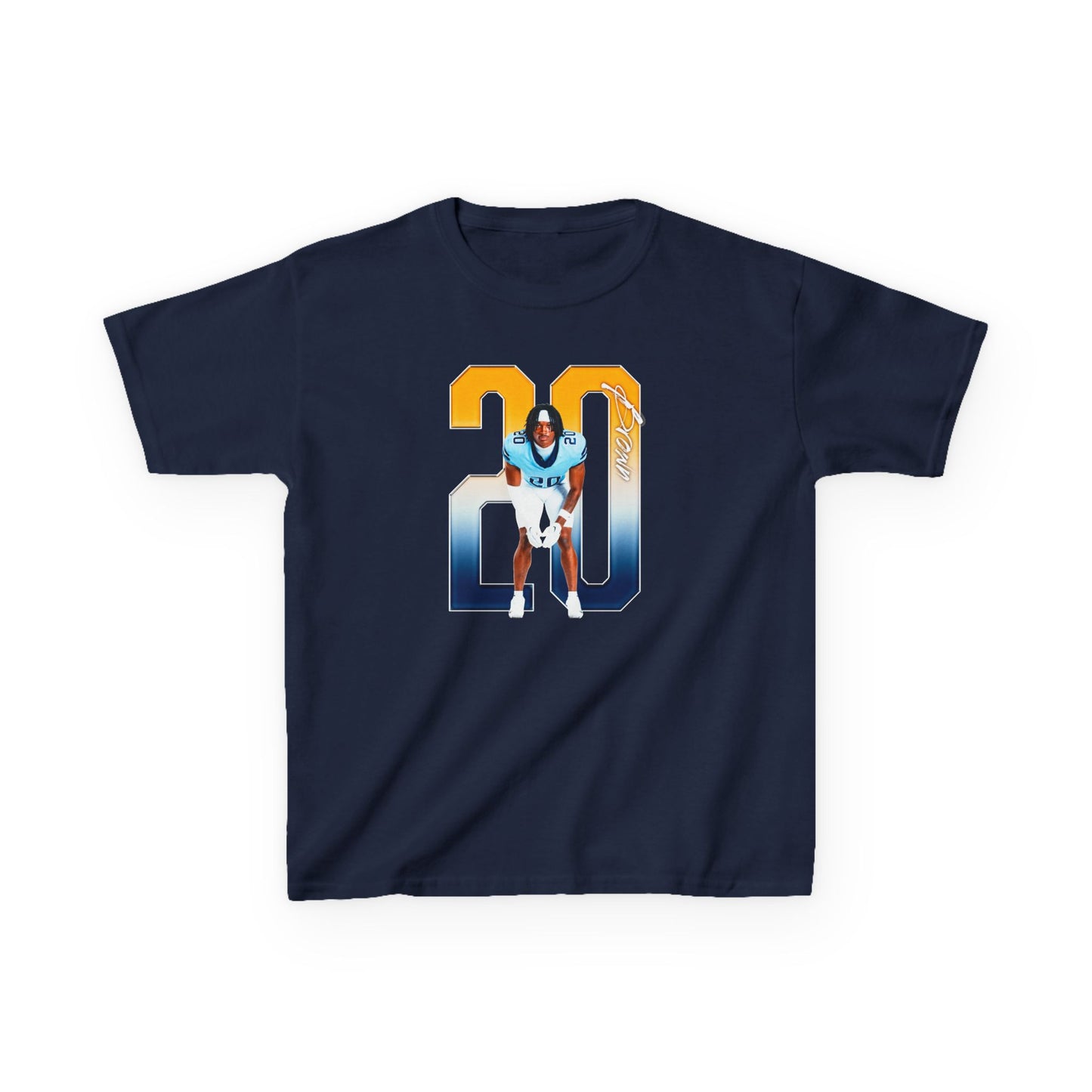 Dante Brown Player Icon Number Kids Tee