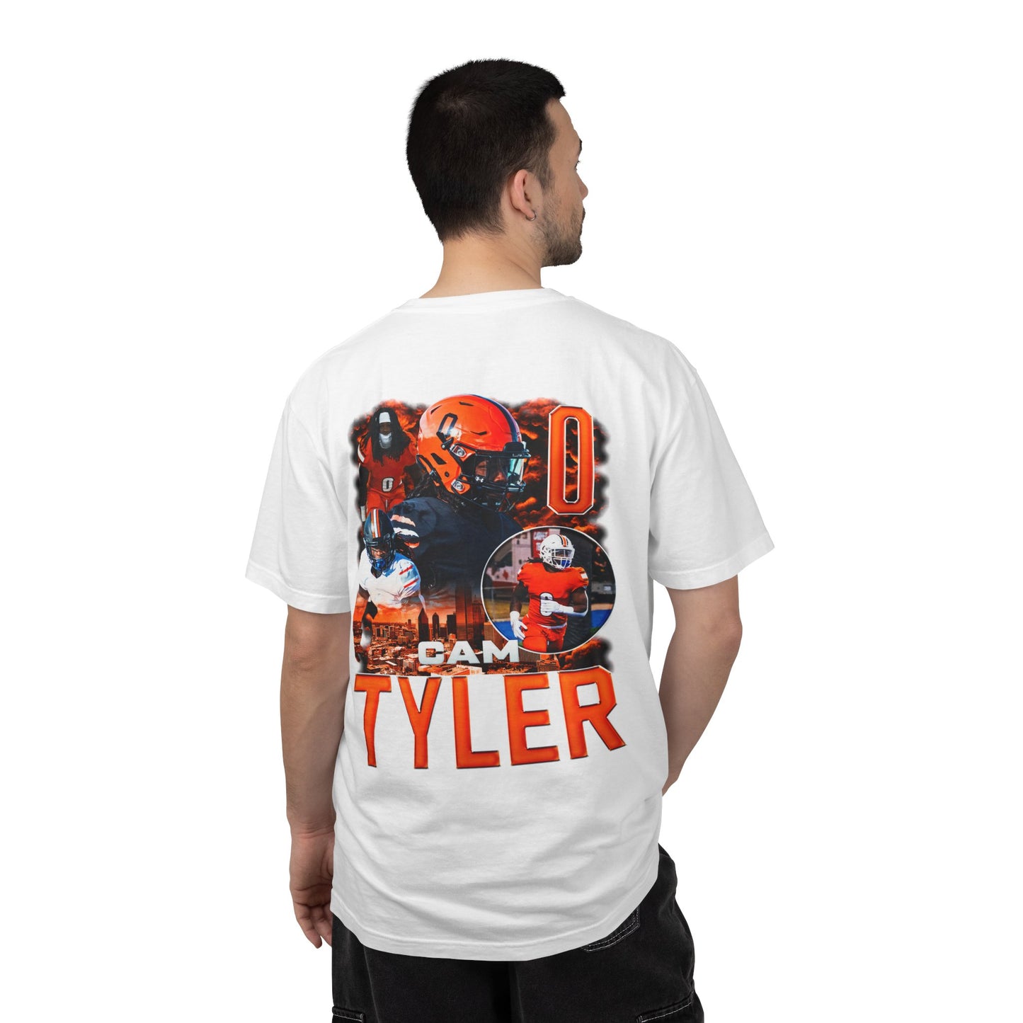 Cam Tyler Logo Front & Back Premium Tee