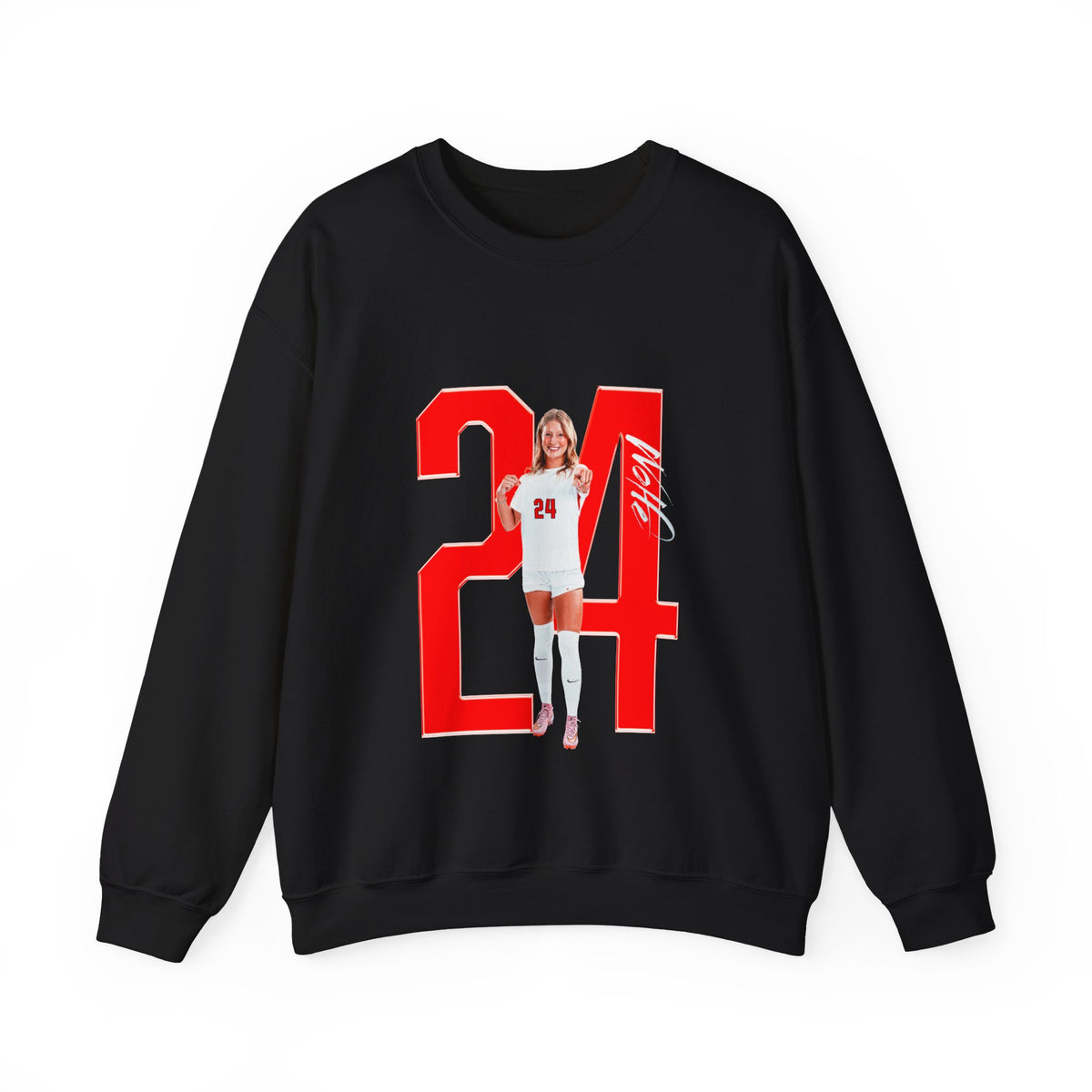 Ashley Wolfe Player Icon Number Crewneck Sweatshirt