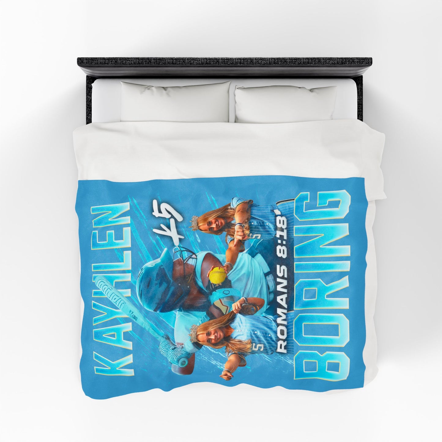 Kayhlen Boring 60"-80" Plush Blanket