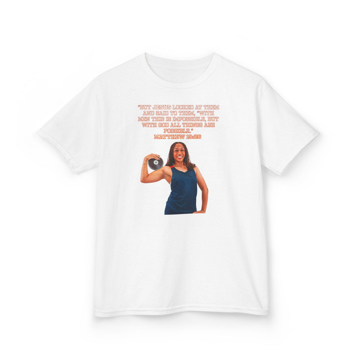Brielle Moseley Athlete Quote Kids Tee