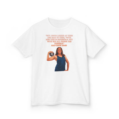 Brielle Moseley Athlete Quote Kids Tee