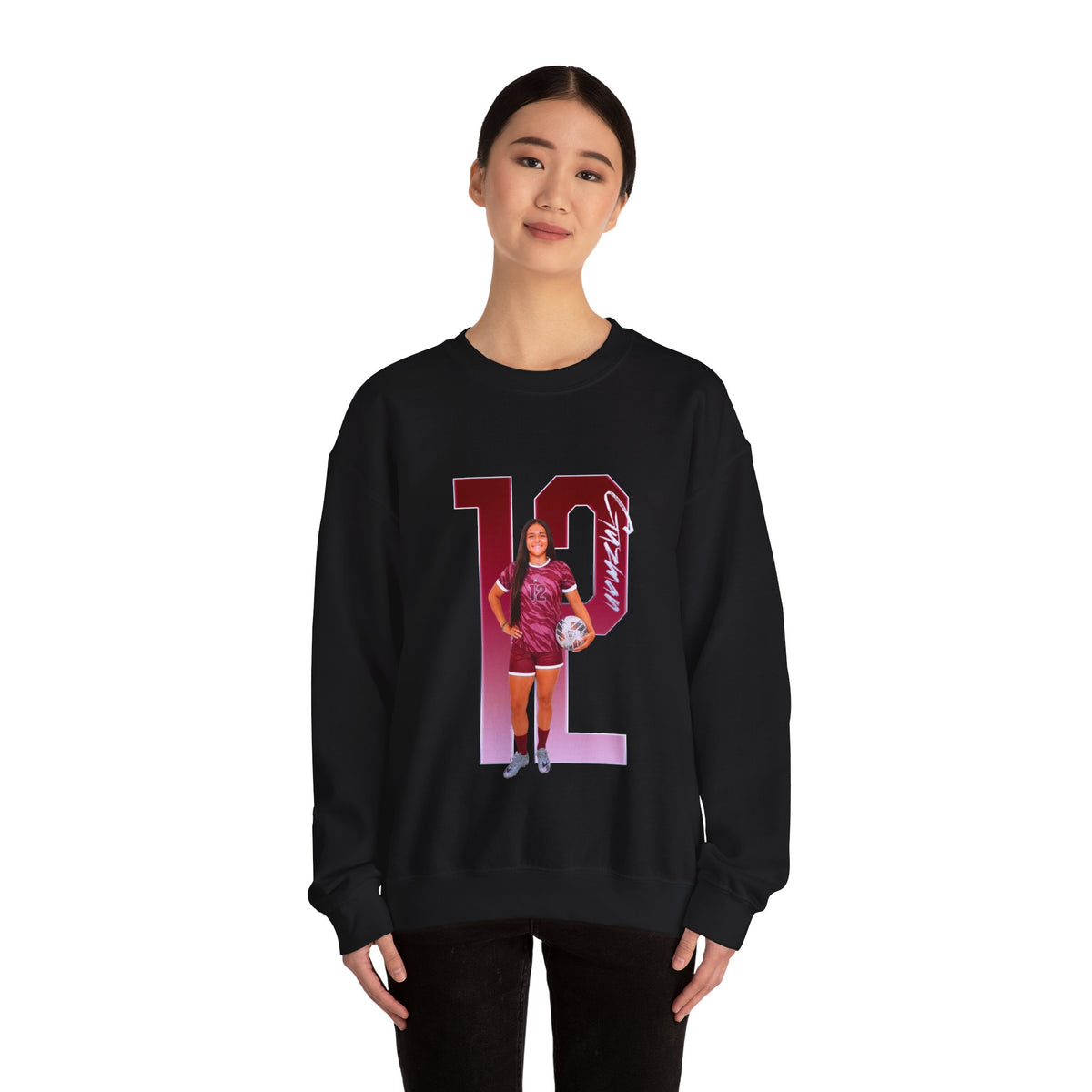 Nena Guzman Player Icon Number Crewneck Sweatshirt