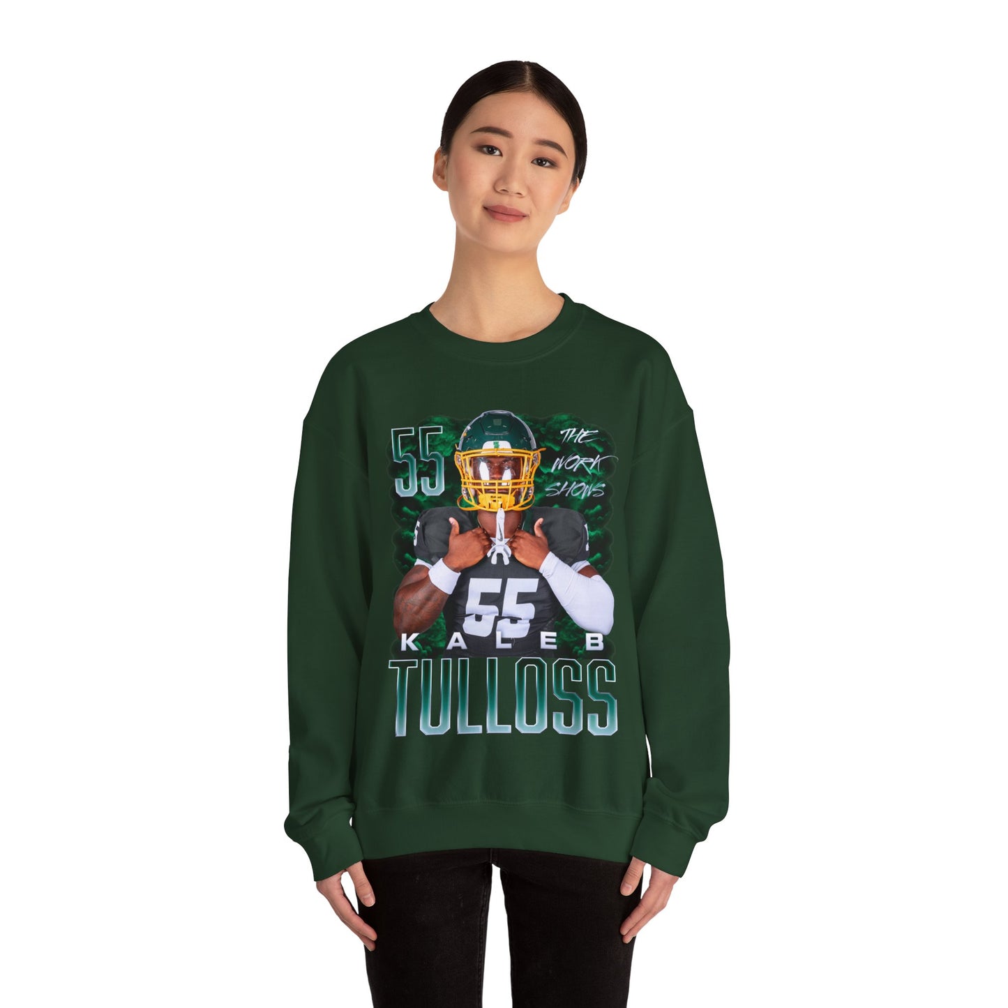 Kaleb Tulloss Featured Quote Crewneck Sweatshirt