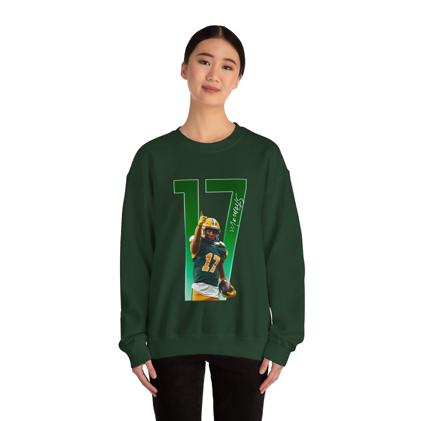 Isiah Stromain Player Icon Number Crewneck Sweatshirt