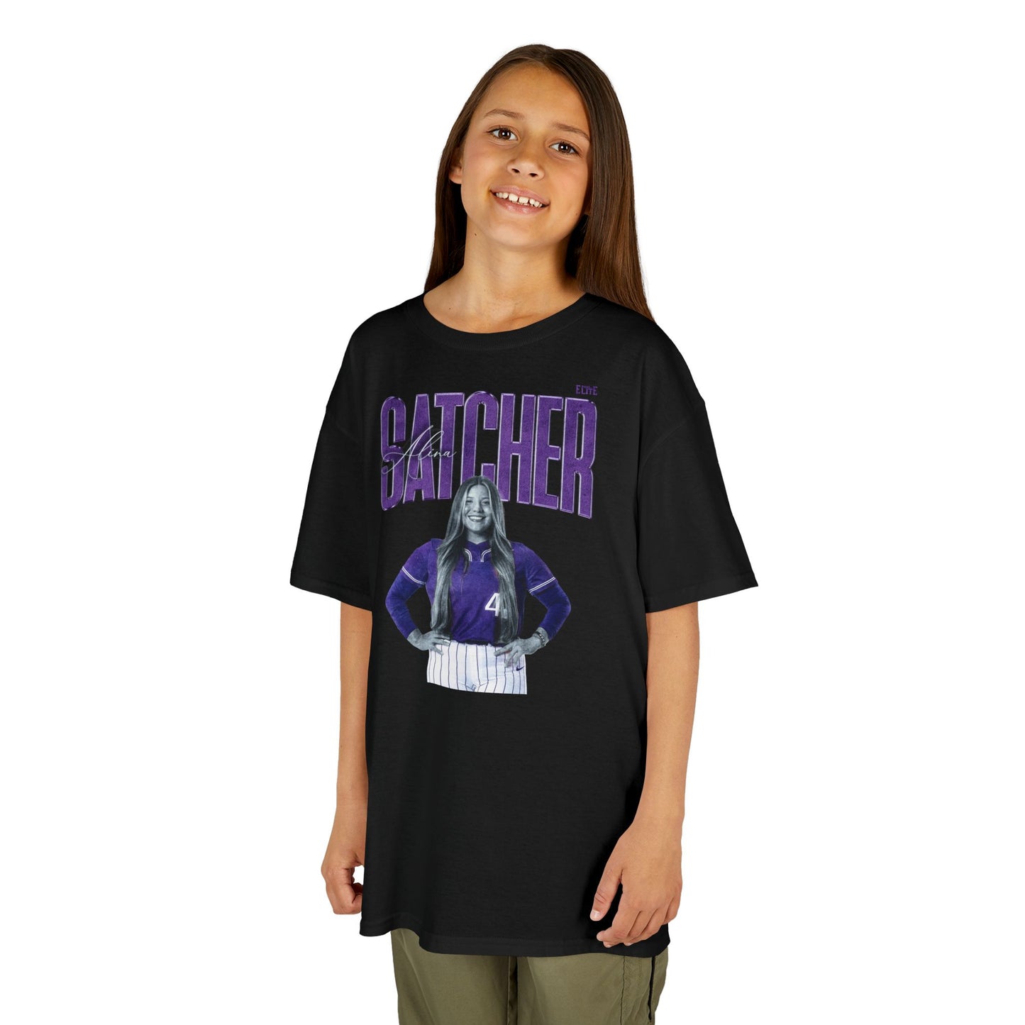 Alina Satcher Elite Athlete  Kids Tee