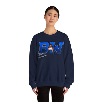 Bryce Washington Big Initials Crewneck Sweatshirt