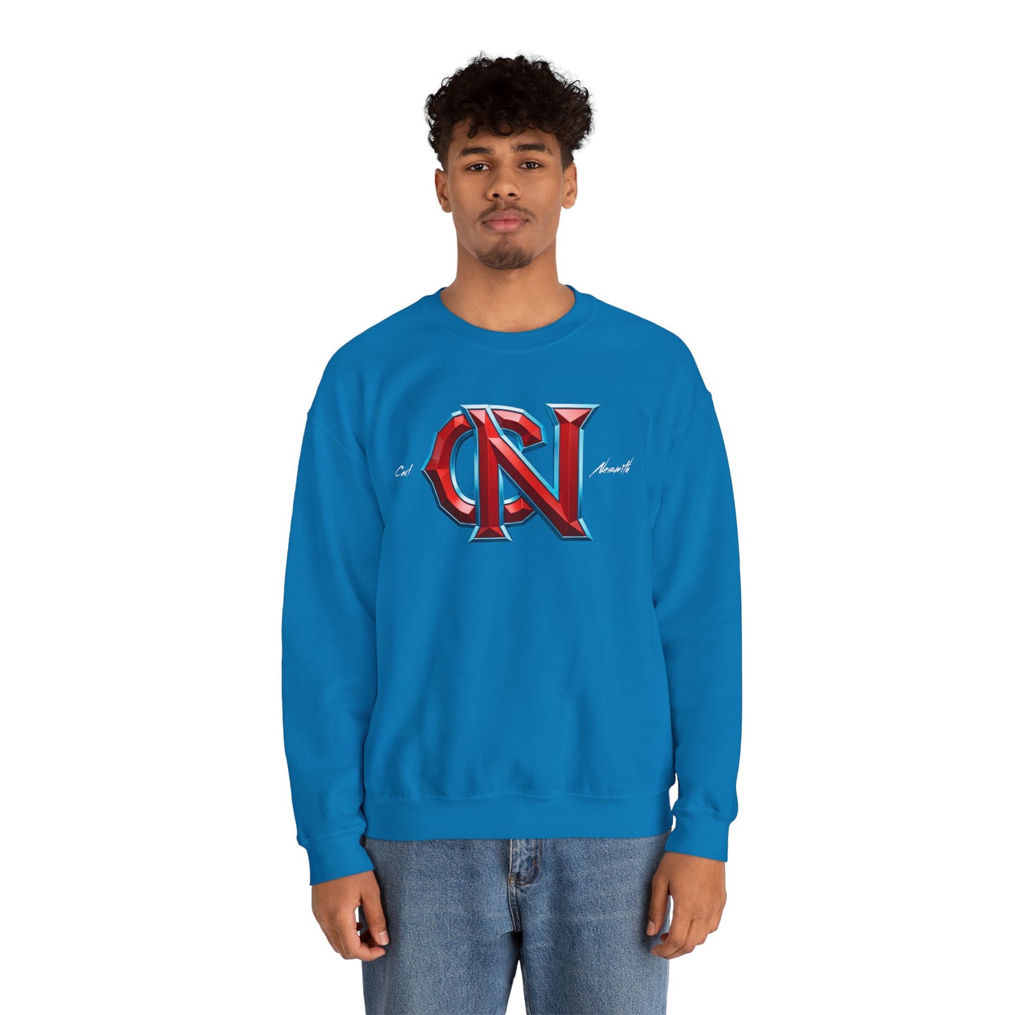 Carl Nesmith Featured Logo Crewneck Sweatshirt