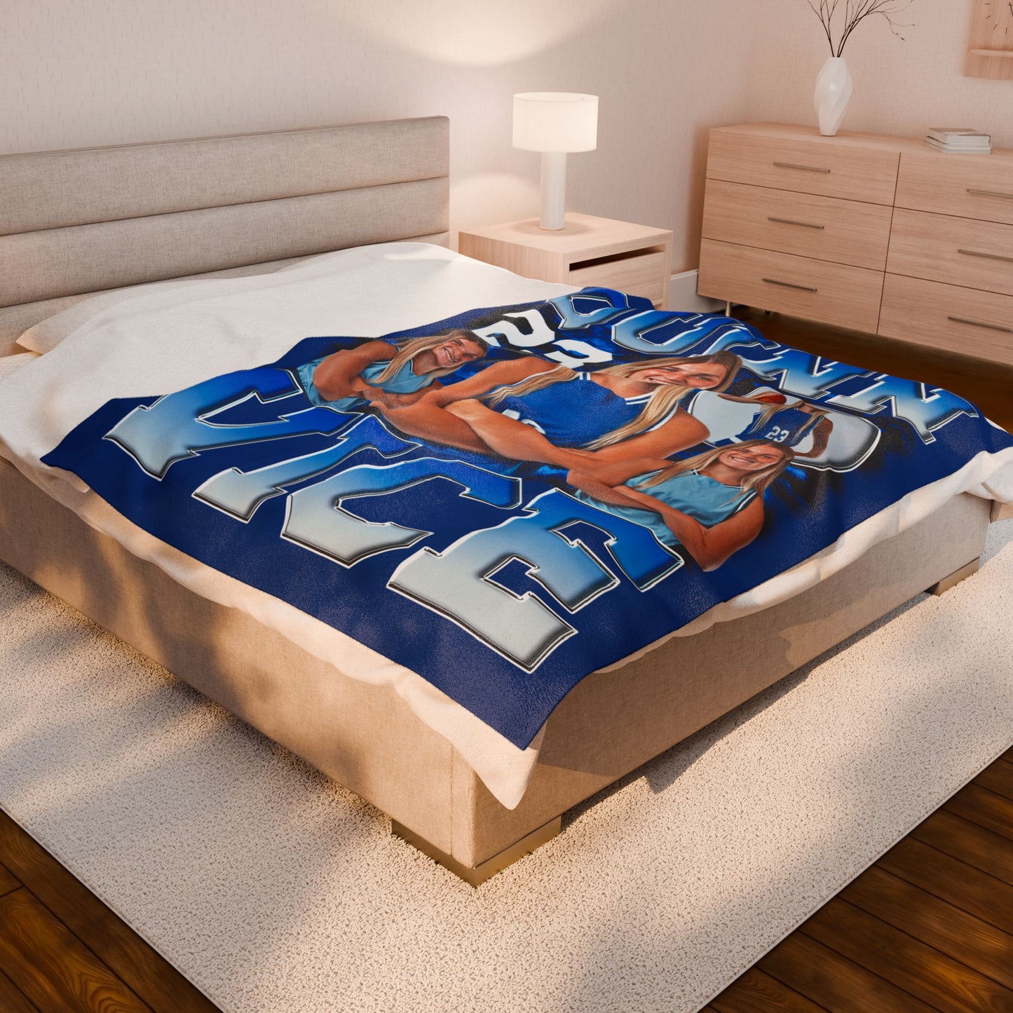 Quinn Vice Hombre Combo 60"-80" Plush Blanket