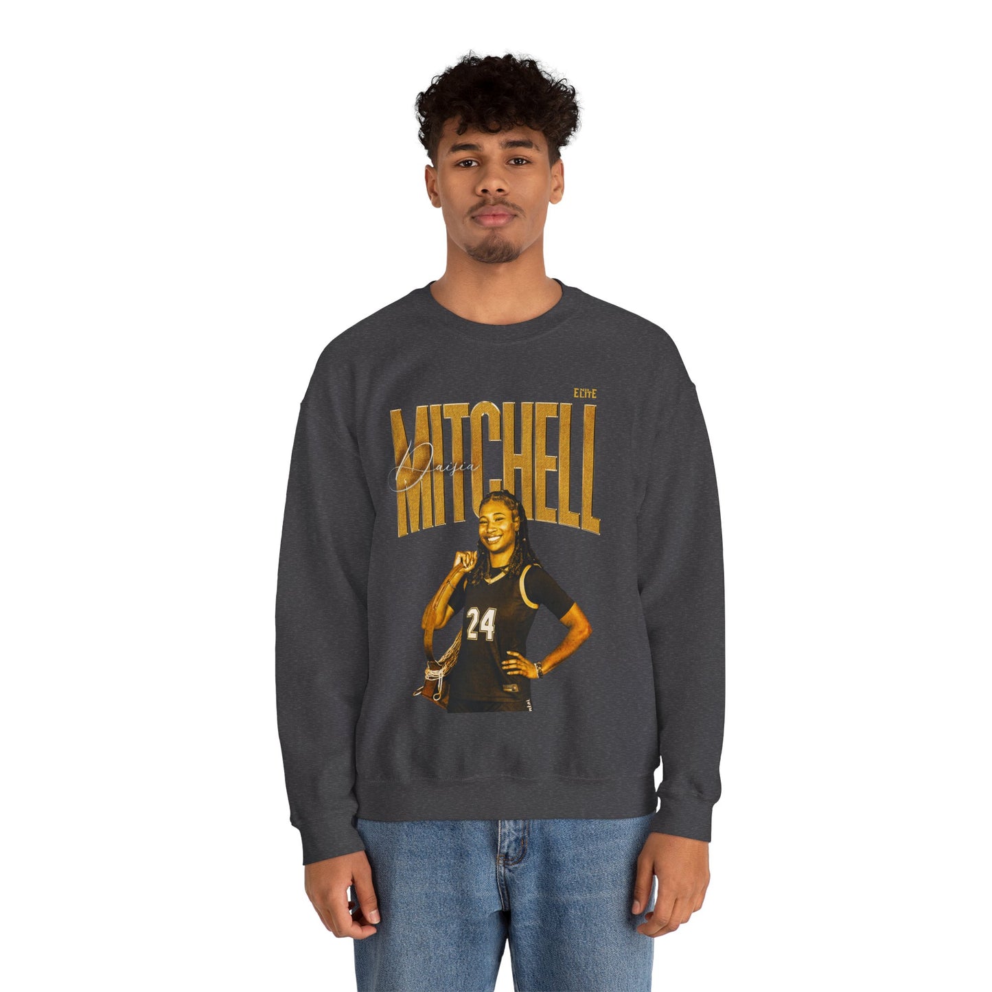 Daisia Mitchell Faded Glory Crewneck Sweatshirt