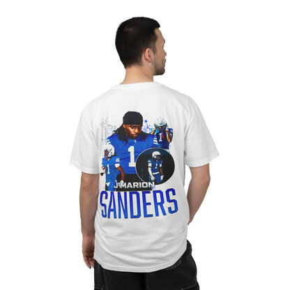J'Marion Sanders Logo Front & Back Premium Tee